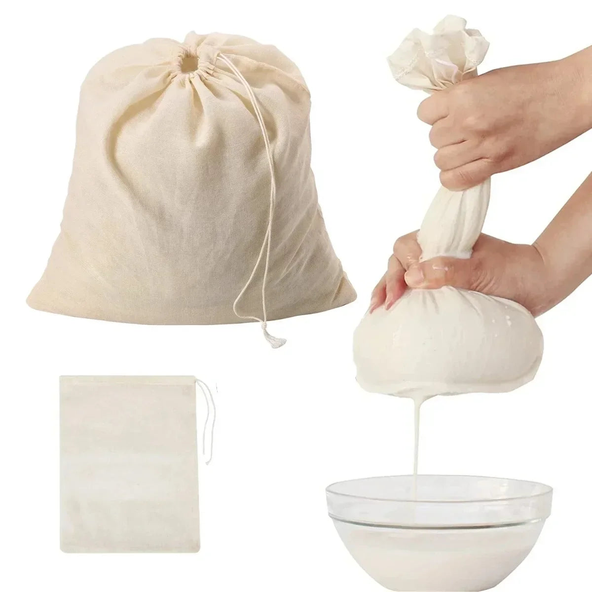 Cotton Gauze Kitchen Filter Cloth Tools-0