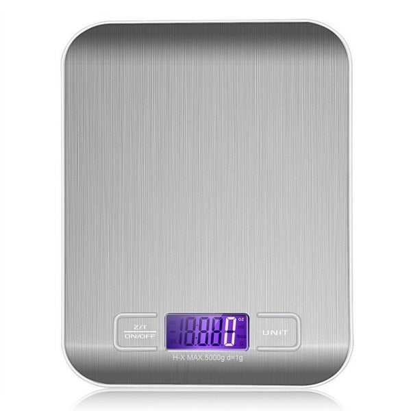 Stainless Steel Digital USB Kitchen Scales 10kg/5kg Electronic Precision postal Food Diet scale for Cooking Baking Measure Tools-2