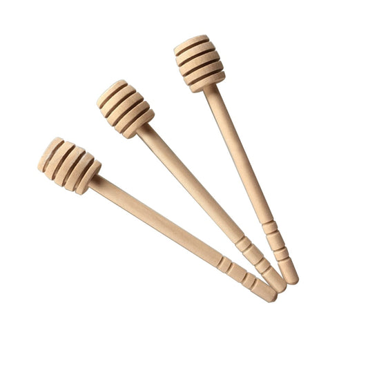 Wood Stirring Rod Beekeeping Honey Tools Honey Splash Bar Bee Tool 14 cm-0